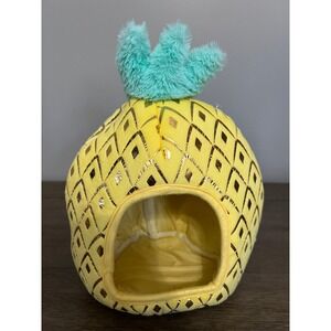 Justice Girls Pet Shop Pineapple Plush Stuffed Animal House Holder 10X5